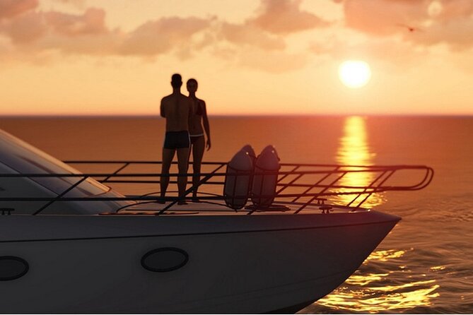 Atardecer en yate